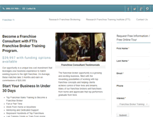 Tablet Screenshot of franchiseti.com